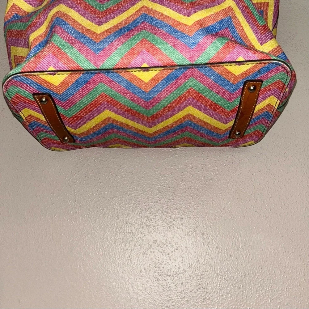 Colorful Chevron Tote Bag